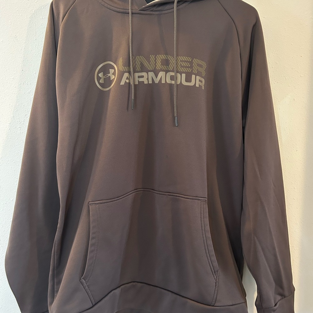 Under Armour Men's Brown Hoodie